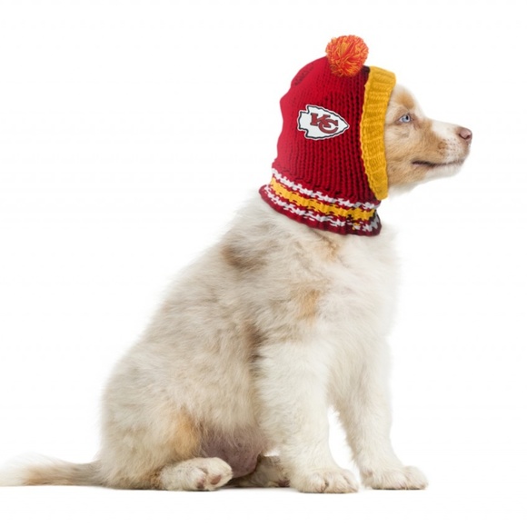 Little Earth Productions Other - Kansas City Chiefs NFL Dog Pet Knit Winter Ski Hat